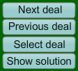 Bridge Master choose level and deal