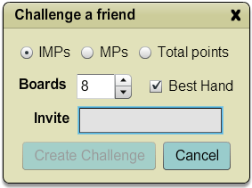 Challenge a Friend