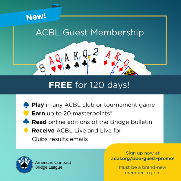 ACBL GUEST MEMBERSHIP